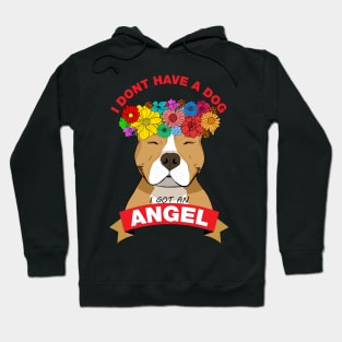 Pitbull Angel Hoodie